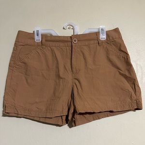 Pre-owned Columbia Women’s Washed Out shorts-Beige size 12